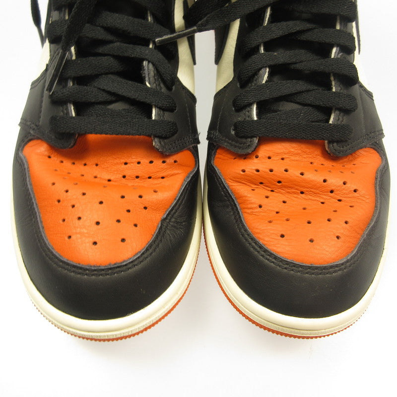 NIKE | ナイキ AIR JORDAN 1 OG SHATTERED BACKBOARD スニーカー DZ5485-008 オレンジ 28cm
