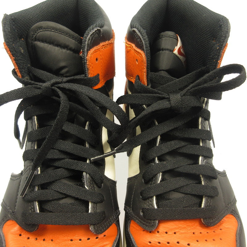 NIKE | ナイキ AIR JORDAN 1 OG SHATTERED BACKBOARD スニーカー DZ5485-008 オレンジ 28cm