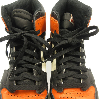 NIKE | ナイキ AIR JORDAN 1 OG SHATTERED BACKBOARD スニーカー DZ5485-008 オレンジ 28cm