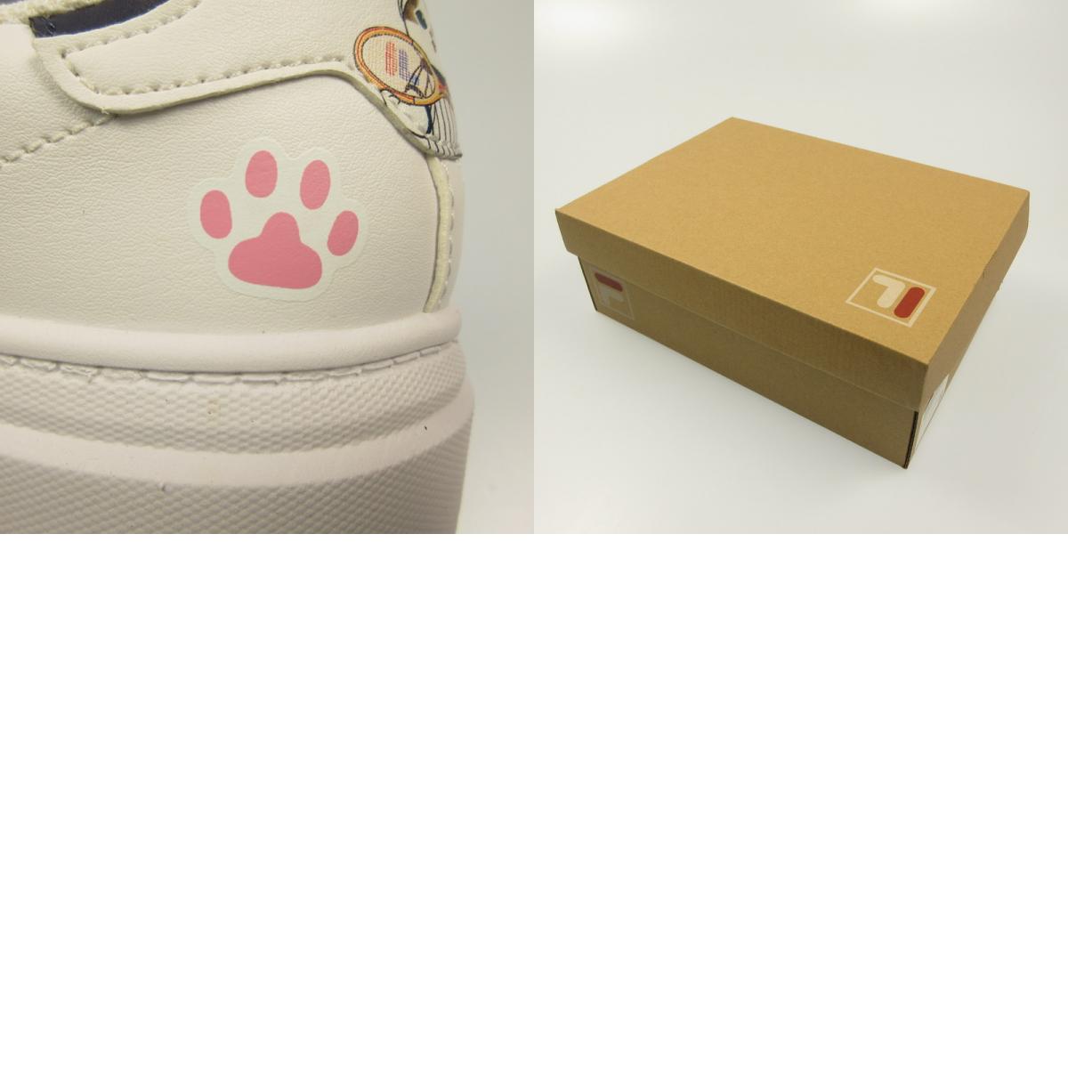 FILA | フィラ COURT PLUMPY 2 スニーカー 101961-100 ホワイト 24cm