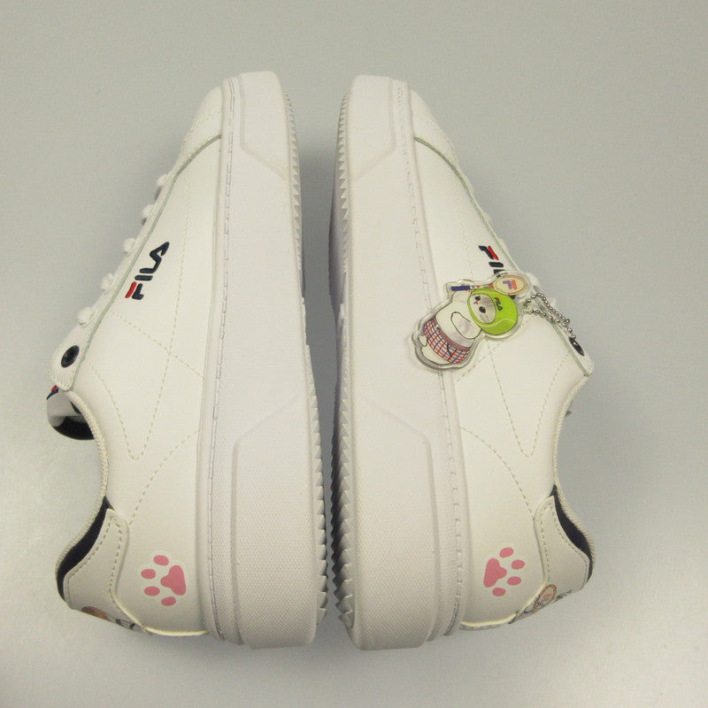 FILA | フィラ COURT PLUMPY 2 スニーカー 101961-100 ホワイト 24cm