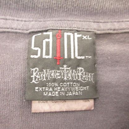 SAINT MICHAEL | セントマイケルセイントマイケル SR TO SS Long sleeve T-shirt 長袖Ｔシャツ SM-YS8-0000-C50 チャコールグレー サイズ：XL