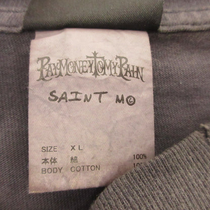 SAINT MICHAEL | セントマイケルセイントマイケル SR TO SS Long sleeve T-shirt 長袖Ｔシャツ SM-YS8-0000-C50 チャコールグレー サイズ：XL