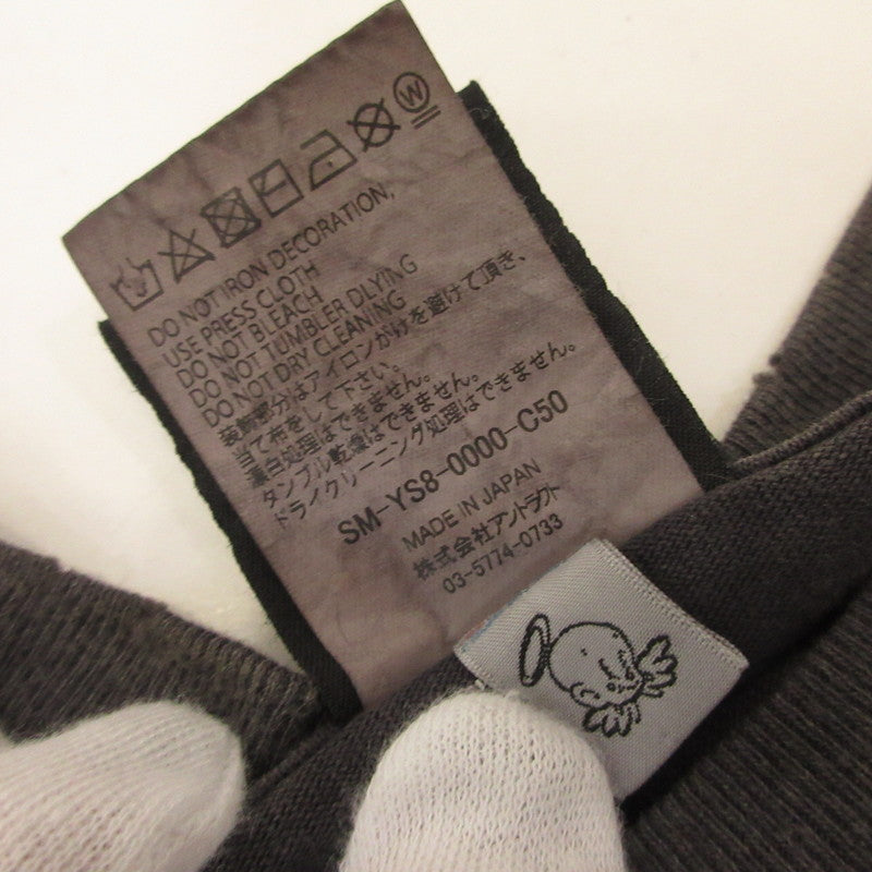 SAINT MICHAEL | セントマイケルセイントマイケル SR TO SS Long sleeve T-shirt 長袖Ｔシャツ SM-YS8-0000-C50 チャコールグレー サイズ：XL