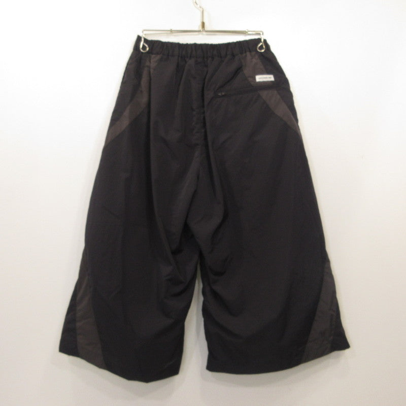 COOTIE | クーティー Nylon Paneling Shin Cut Wide Track Pants パンツ CTE-26S122 ブラック サイズ：S