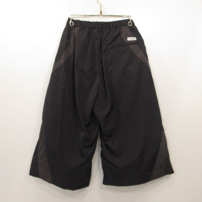 COOTIE | クーティー Nylon Paneling Shin Cut Wide Track Pants パンツ CTE-26S122 ブラック サイズ：S