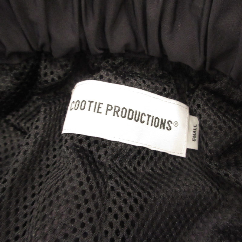 COOTIE | クーティー Nylon Paneling Shin Cut Wide Track Pants パンツ CTE-26S122 ブラック サイズ：S