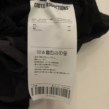 COOTIE | クーティー Nylon Paneling Shin Cut Wide Track Pants パンツ CTE-26S122 ブラック サイズ：S