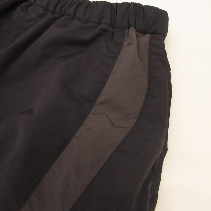 COOTIE | クーティー Nylon Paneling Shin Cut Wide Track Pants パンツ CTE-26S122 ブラック サイズ：S