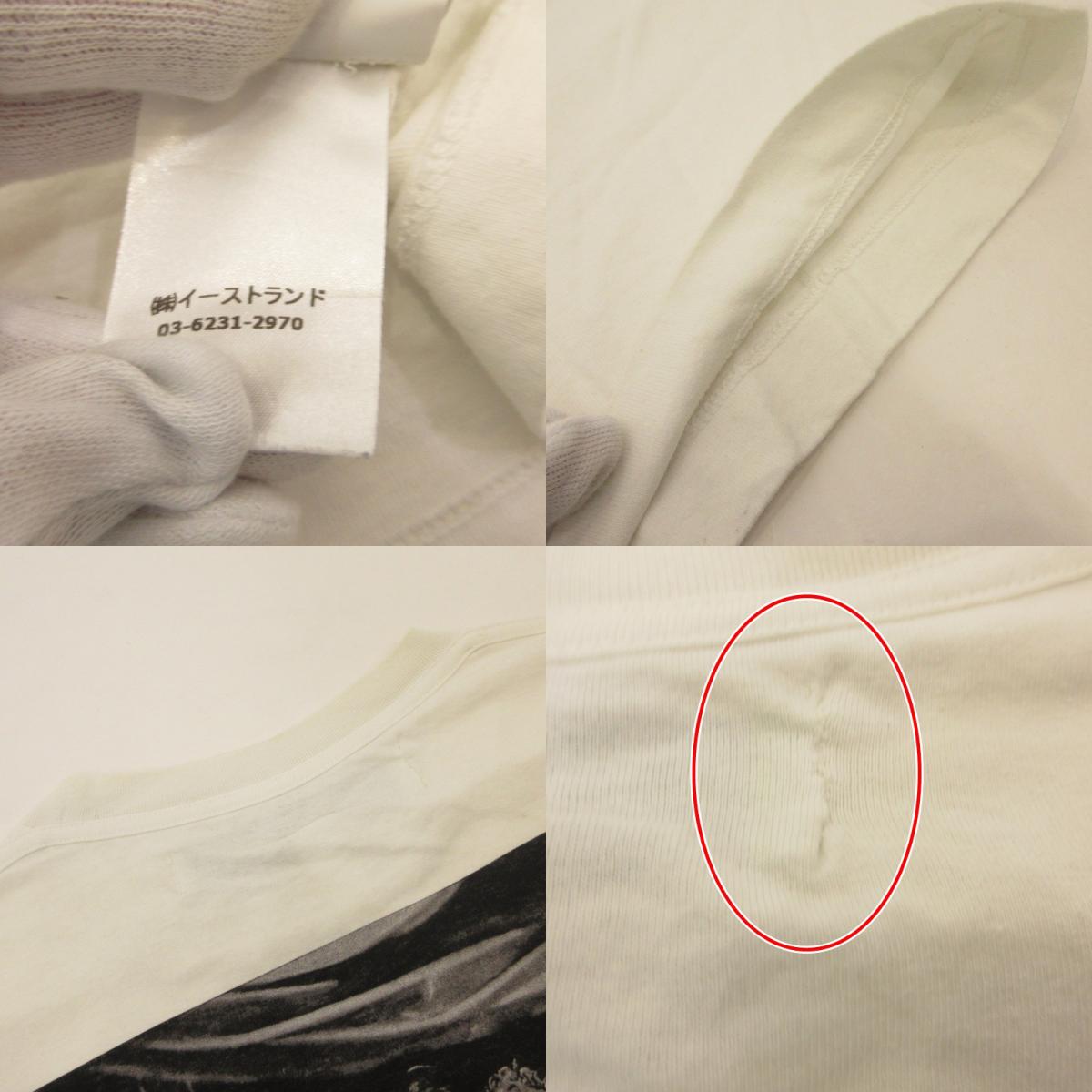 OFF-WHITE | オフホワイト CARAVAGGIO SQUARE OVER TEE 半袖Ｔシャツ OMAA038S20185005 ホワイト サイズ：XS