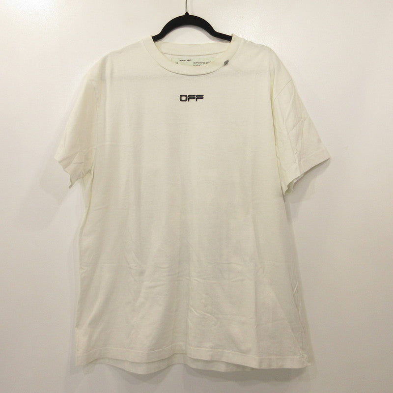 OFF-WHITE | オフホワイト CARAVAGGIO SQUARE OVER TEE 半袖Ｔシャツ OMAA038S20185005 ホワイト サイズ：XS