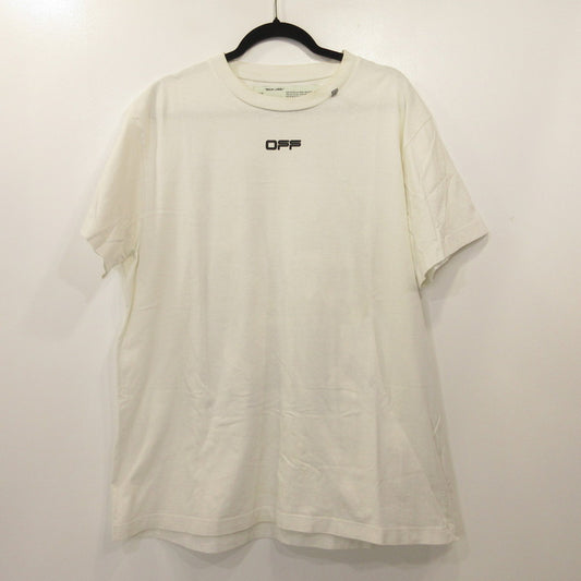 OFF-WHITE | オフホワイト CARAVAGGIO SQUARE OVER TEE 半袖Ｔシャツ OMAA038S20185005 ホワイト サイズ：XS