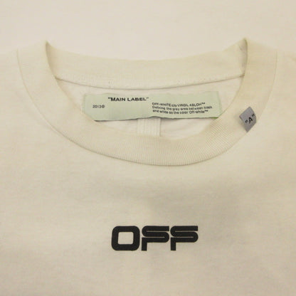 OFF-WHITE | オフホワイト CARAVAGGIO SQUARE OVER TEE 半袖Ｔシャツ OMAA038S20185005 ホワイト サイズ：XS