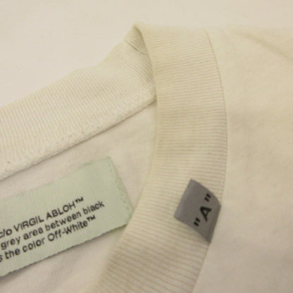 OFF-WHITE | オフホワイト CARAVAGGIO SQUARE OVER TEE 半袖Ｔシャツ OMAA038S20185005 ホワイト サイズ：XS