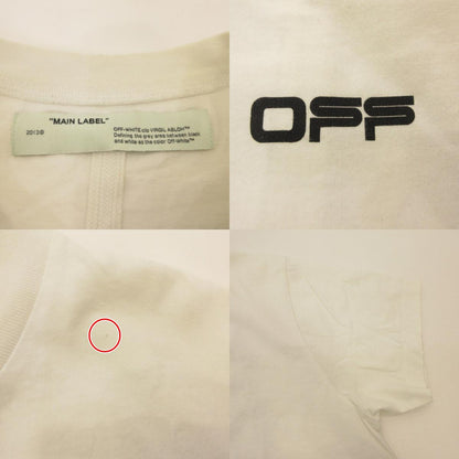 OFF-WHITE | オフホワイト CARAVAGGIO SQUARE OVER TEE 半袖Ｔシャツ OMAA038S20185005 ホワイト サイズ：XS