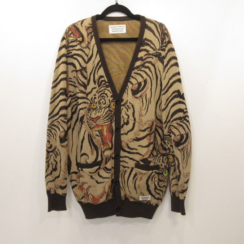 WACKOMARIA | ワコマリア JACQUARD CARDIGAN カーディガン TIMLEHI-WM-KN13 サイズ：L
