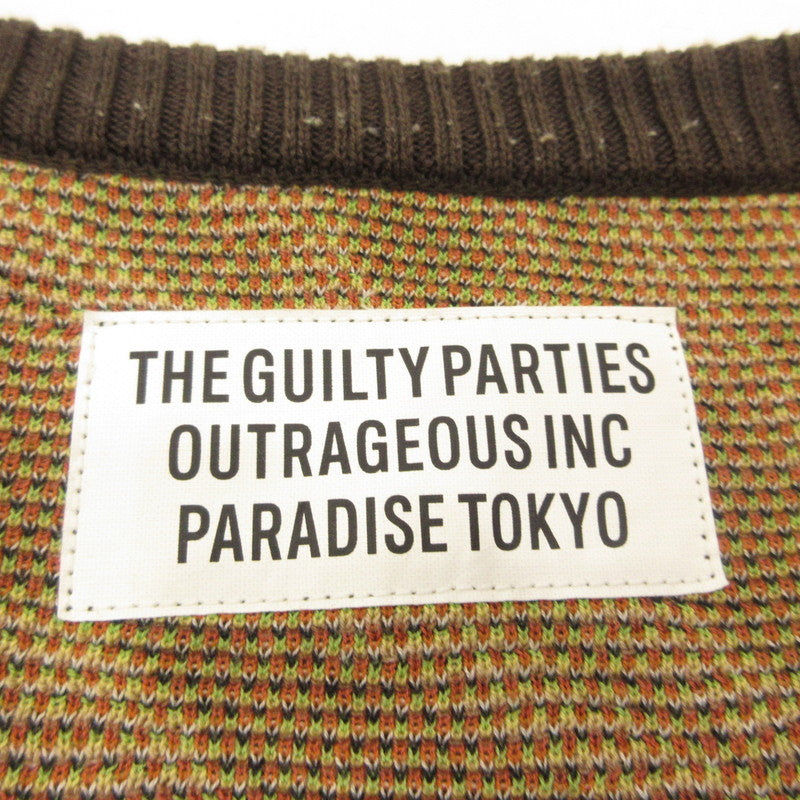 WACKOMARIA | ワコマリア JACQUARD CARDIGAN カーディガン TIMLEHI-WM-KN13 サイズ：L