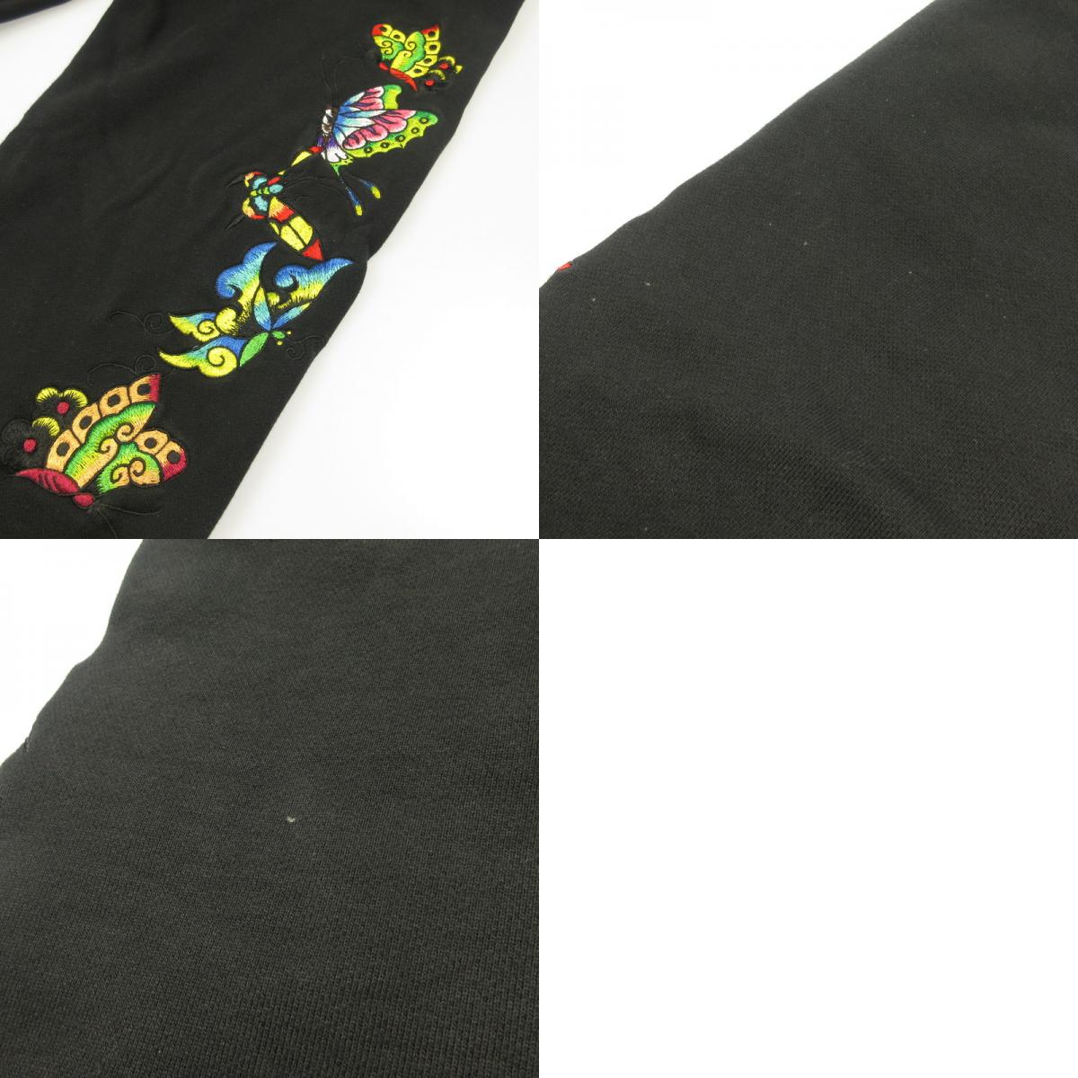 X-LARGE | エクストララージ SWEAT PANTS パンツ 101223031020 ×Ed Hardy ブラック サイズ：S