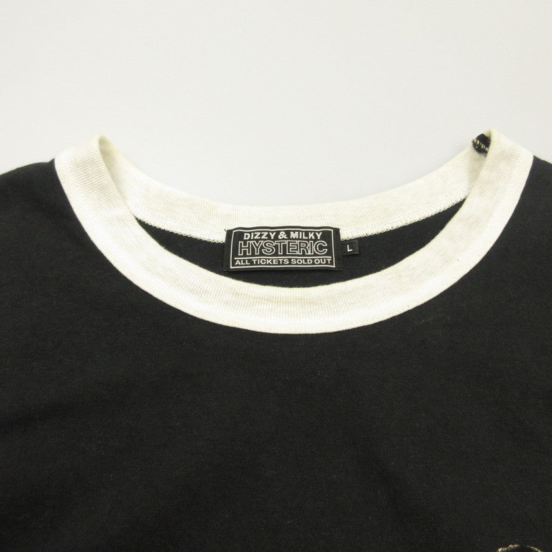 HYSTERIC GLAMOUR | ヒステリックグラマー UNTAMED YOUTH Tシャツ 半袖Ｔシャツ 02231CT17 ブラック サイズ：L