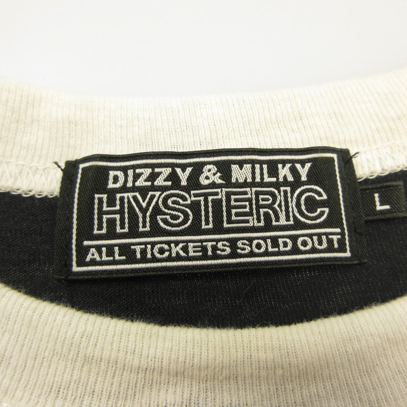 HYSTERIC GLAMOUR | ヒステリックグラマー UNTAMED YOUTH Tシャツ 半袖Ｔシャツ 02231CT17 ブラック サイズ：L