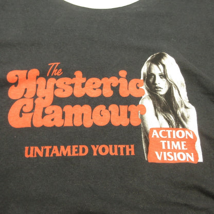 HYSTERIC GLAMOUR | ヒステリックグラマー UNTAMED YOUTH Tシャツ 半袖Ｔシャツ 02231CT17 ブラック サイズ：L