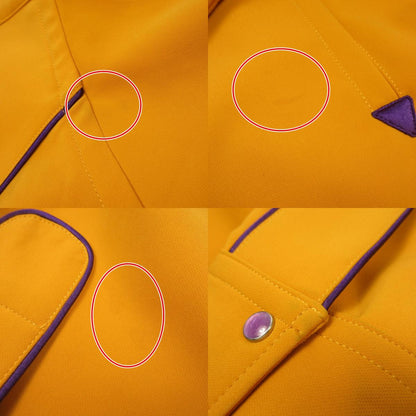 Needles | ニードルス Piping Cowboy Jac - PE PU Double Cloth その他トップス OT136 シャツジャケット オレンジ サイズ：M