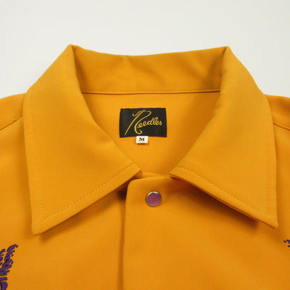 Needles | ニードルス Piping Cowboy Jac - PE PU Double Cloth その他トップス OT136 シャツジャケット オレンジ サイズ：M