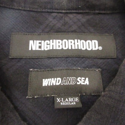 NEIGHBORHOOD | ネイバーフッド NHWDS/C-SHIRT.LS 長袖シャツ 201AQWSN-SHM01S ×WIND AND SEA サイズ：XL