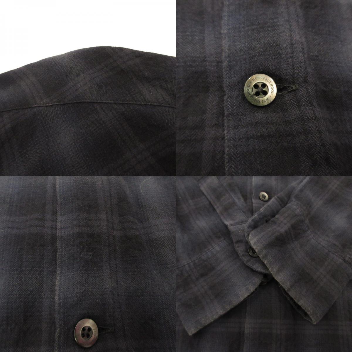NEIGHBORHOOD | ネイバーフッド NHWDS/C-SHIRT.LS 長袖シャツ 201AQWSN-SHM01S ×WIND AND SEA サイズ：XL