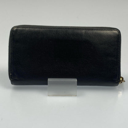 YVES SAINT LAURENT | イヴ・サンローラン 長財布 352904 ラウンドファスナー長財布 ブラック【姫路東店】