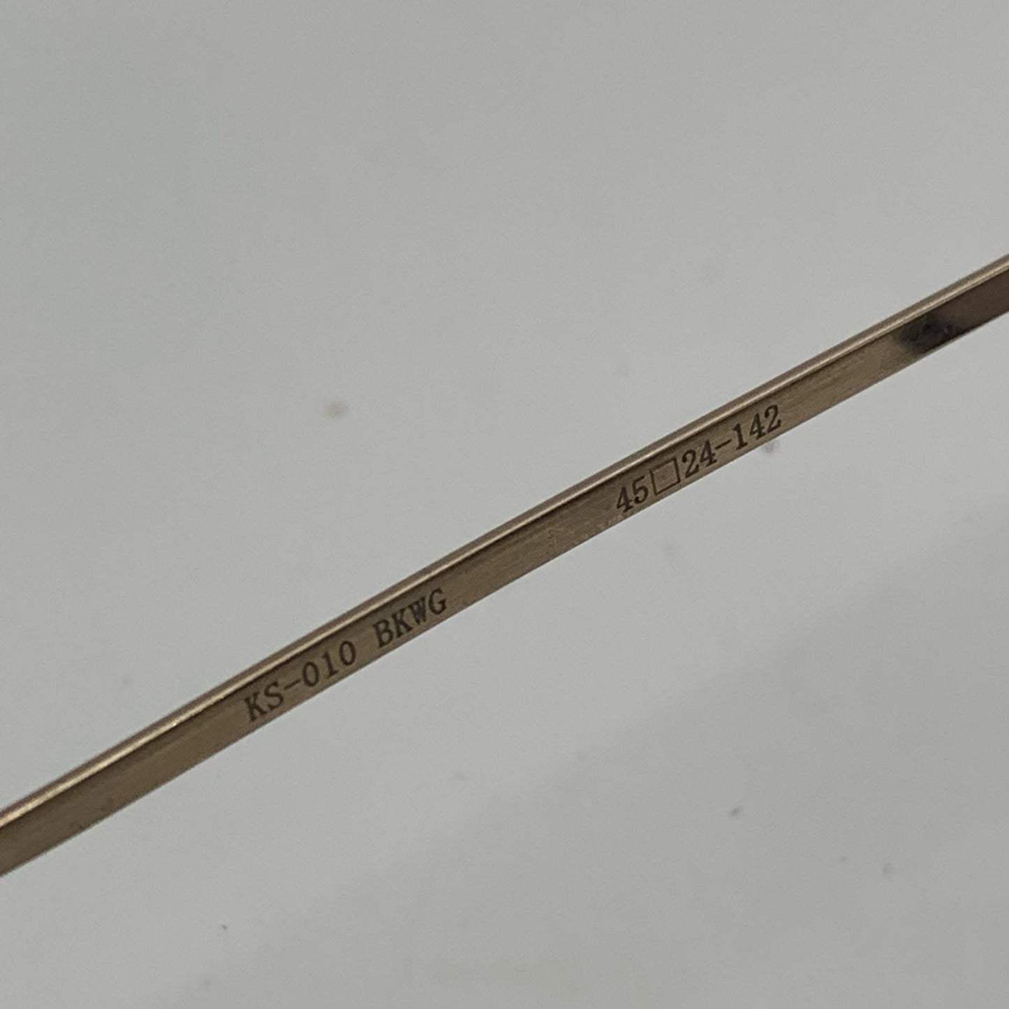 【中古】金子眼鏡 | カネコガンキョウカネコメガネ サングラス KS-010 ｻｲｽﾞ:45□24 ブラック【姫路東店】