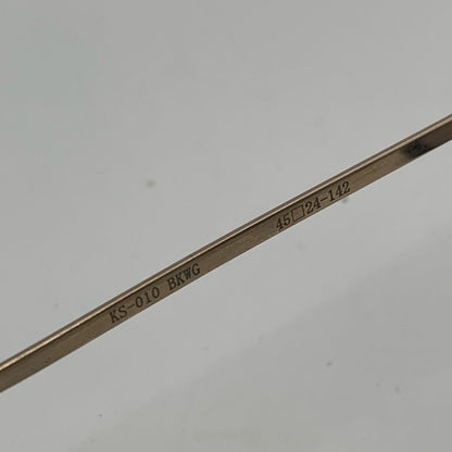【中古】金子眼鏡 | カネコガンキョウカネコメガネ サングラス KS-010 ｻｲｽﾞ:45□24 ブラック【姫路東店】