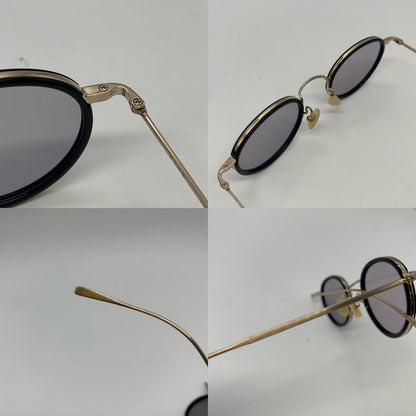 【中古】金子眼鏡 | カネコガンキョウカネコメガネ サングラス KS-010 ｻｲｽﾞ:45□24 ブラック【姫路東店】