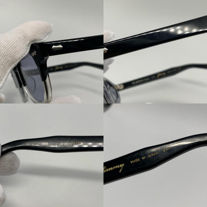 【中古】金子眼鏡 | カネコガンキョウカネコメガネ DIGNA Classic Jimmy サングラス 955E ｻｲｽﾞ:46□24 ブラック【姫路東店】