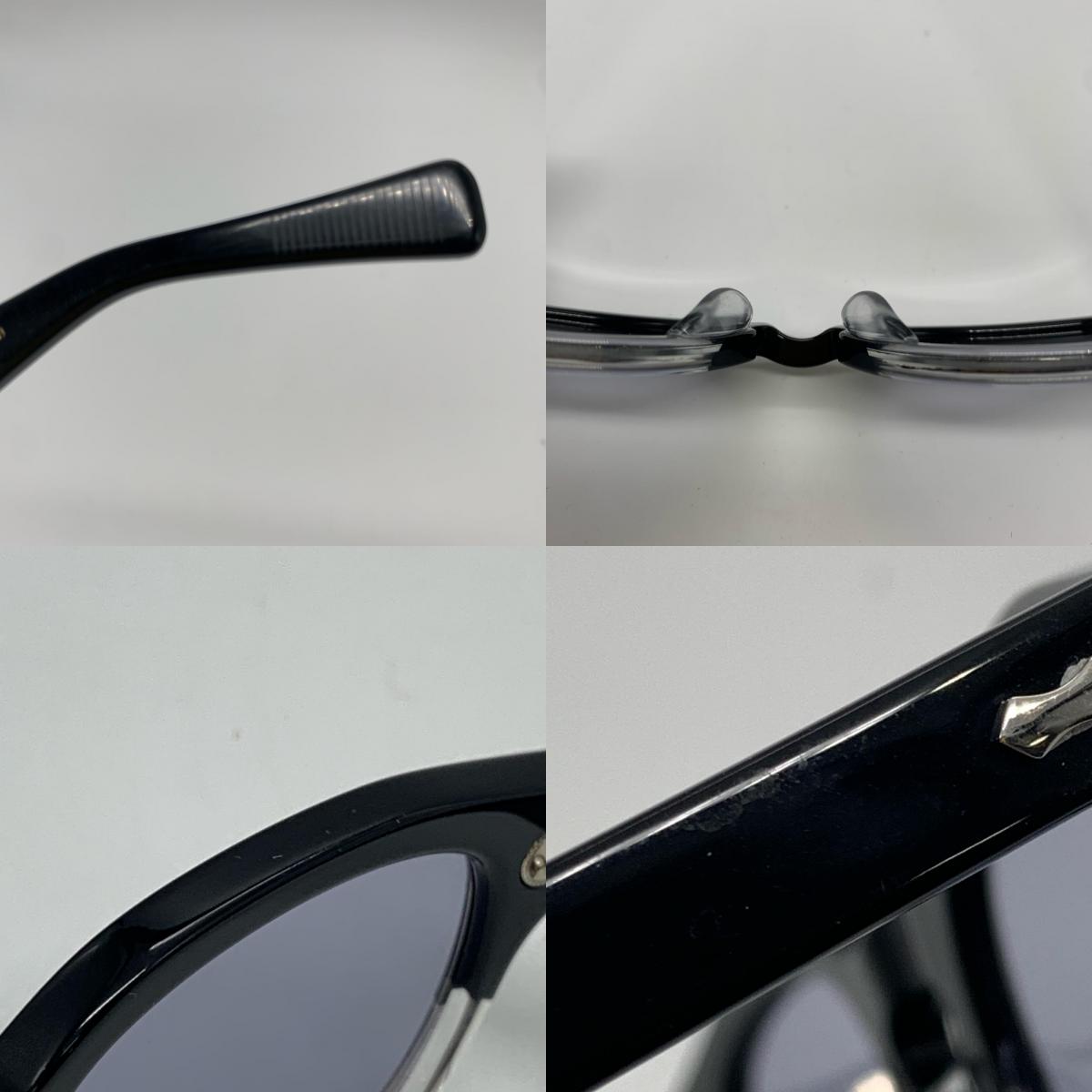 【中古】金子眼鏡 | カネコガンキョウカネコメガネ DIGNA Classic Jimmy サングラス 955E ｻｲｽﾞ:46□24 ブラック【姫路東店】