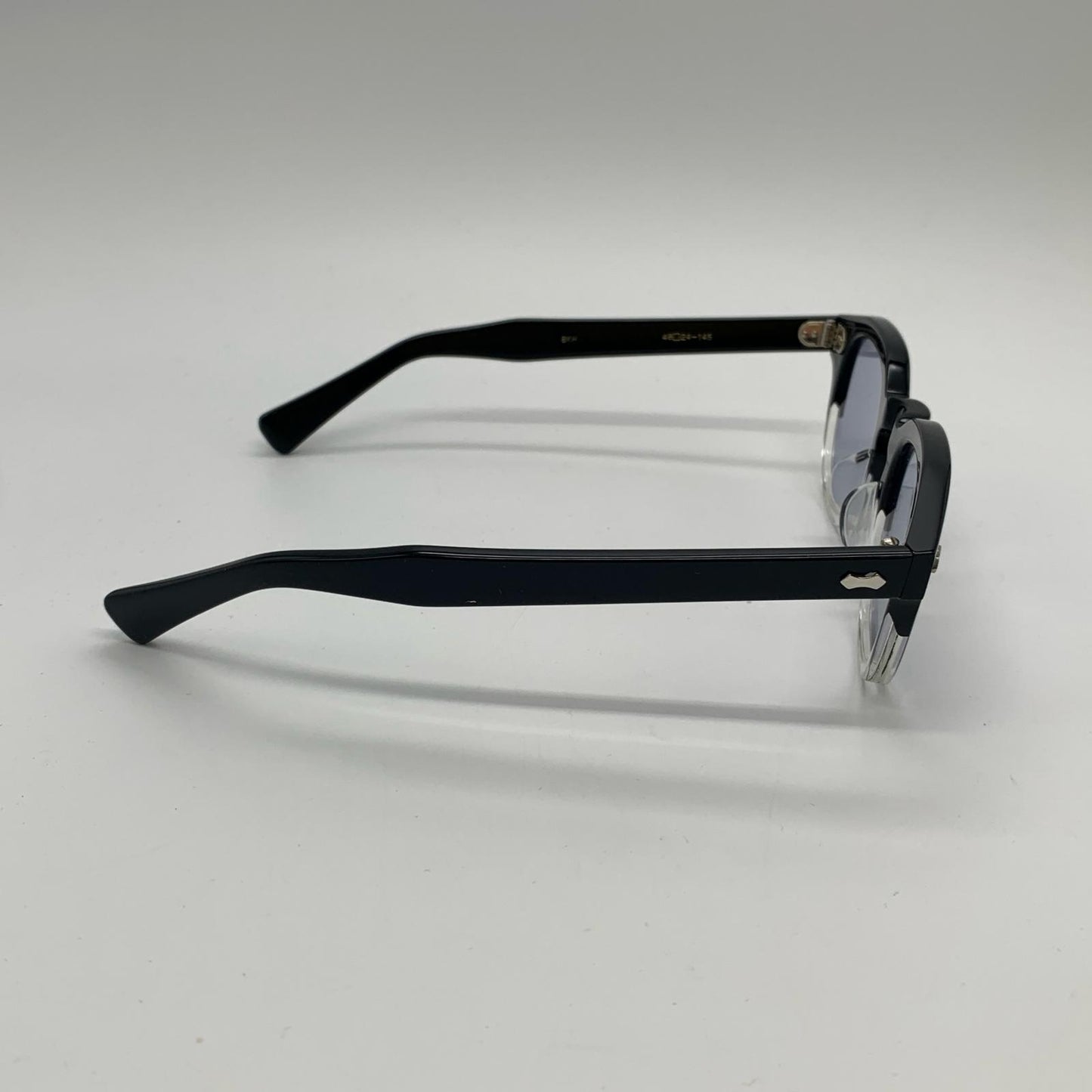【中古】金子眼鏡 | カネコガンキョウカネコメガネ DIGNA Classic Jimmy サングラス 955E ｻｲｽﾞ:46□24 ブラック【姫路東店】