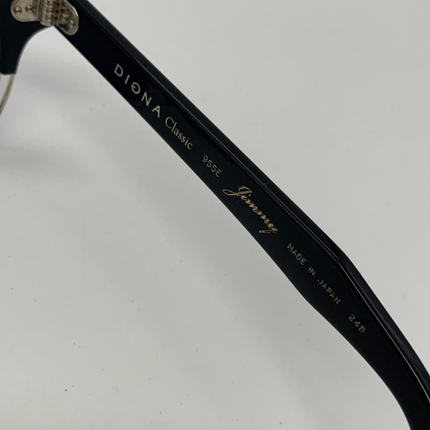 【中古】金子眼鏡 | カネコガンキョウカネコメガネ DIGNA Classic Jimmy サングラス 955E ｻｲｽﾞ:46□24 ブラック【姫路東店】