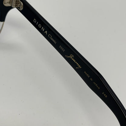 【中古】金子眼鏡 | カネコガンキョウカネコメガネ DIGNA Classic Jimmy サングラス 955E ｻｲｽﾞ:46□24 ブラック【姫路東店】