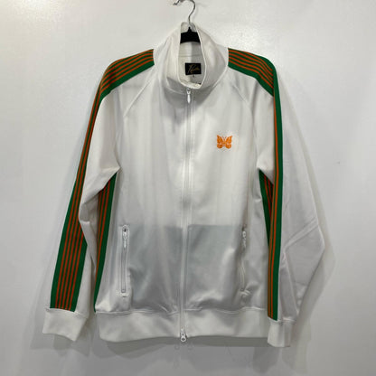 Needles | ニードルス Track Jacket Poly Smooth ジャージ LQ435 2023S/S ホワイト サイズ：L【姫路東店】