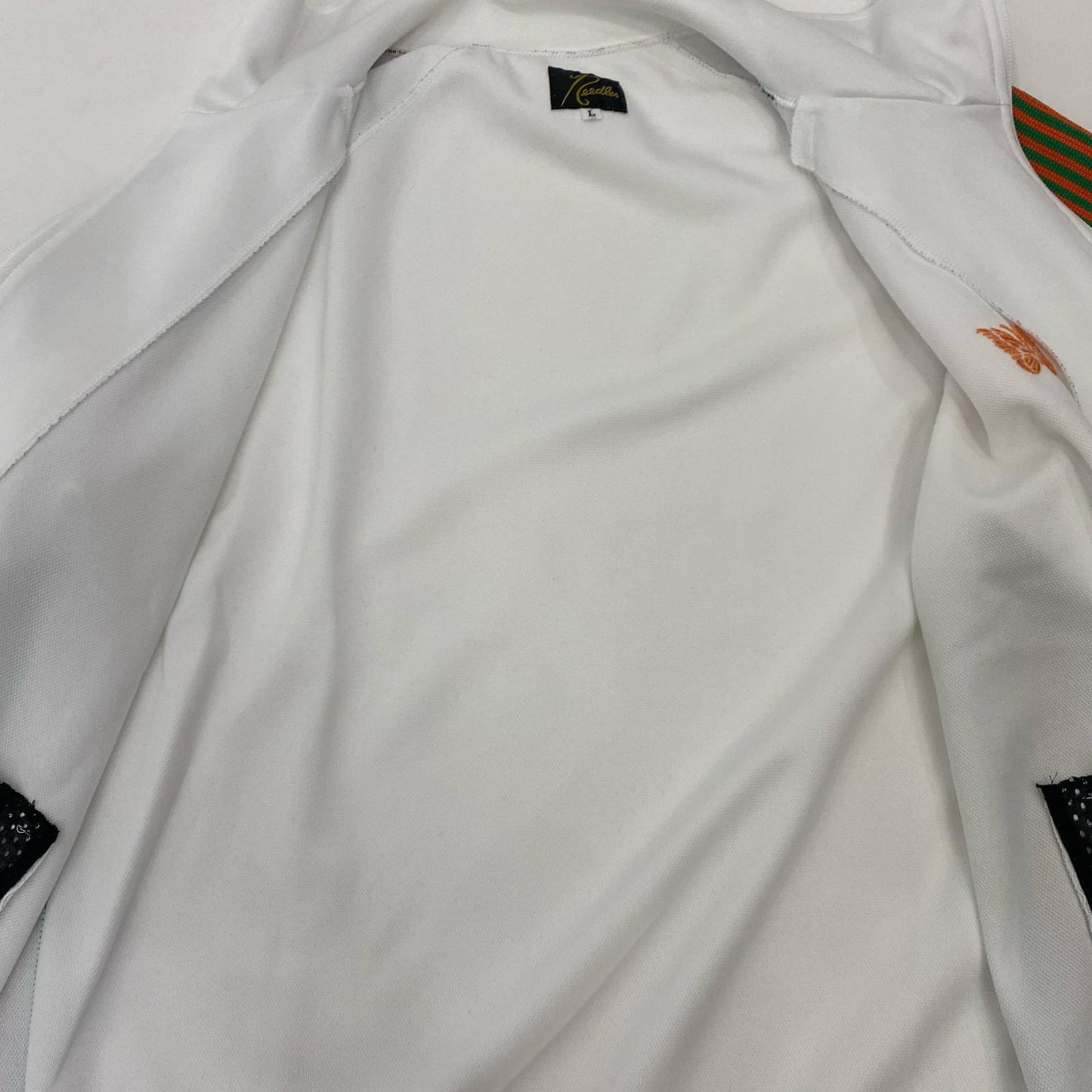 Needles | ニードルス Track Jacket Poly Smooth ジャージ LQ435 2023S/S ホワイト サイズ：L【姫路東店】