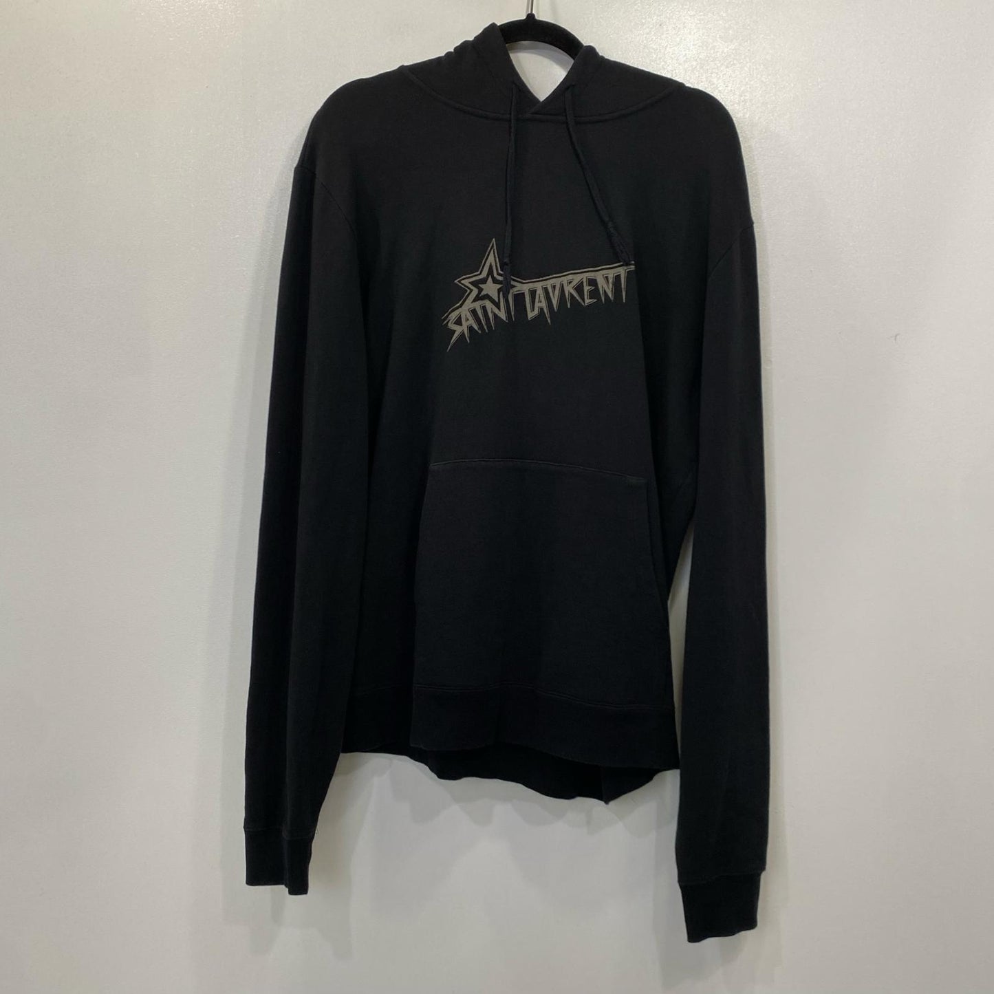 SAINT LAURENT | サンローラン パーカー 575525 YBJN2 2019A/W 国内正規品 ブラック サイズ：L【姫路東店】