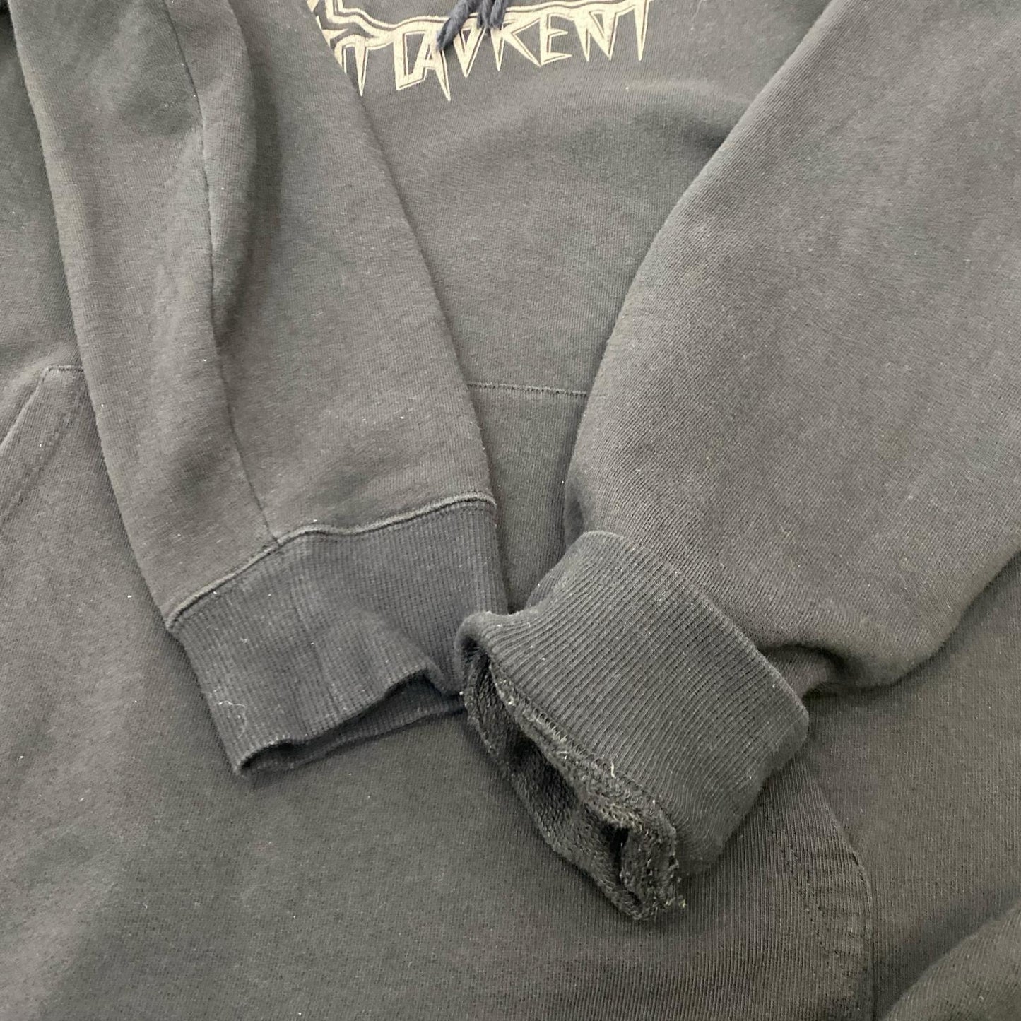 SAINT LAURENT | サンローラン パーカー 575525 YBJN2 2019A/W 国内正規品 ブラック サイズ：L【姫路東店】