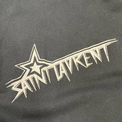 SAINT LAURENT | サンローラン パーカー 575525 YBJN2 2019A/W 国内正規品 ブラック サイズ：L【姫路東店】