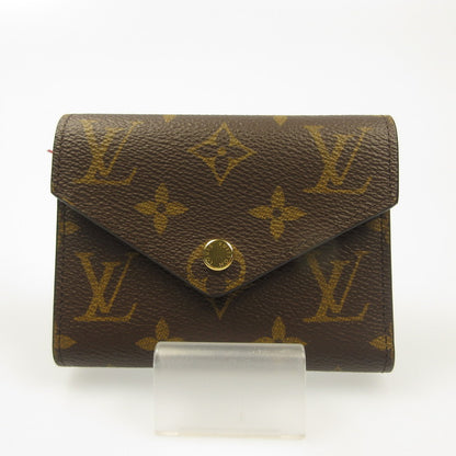 LOUIS VUITTON | ルイ・ヴィトン ポルトフォイユヴィクトリーヌ 三つ折り財布 M41938 フューシャ