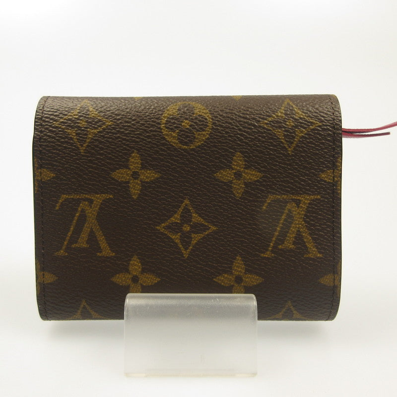 LOUIS VUITTON | ルイ・ヴィトン ポルトフォイユヴィクトリーヌ 三つ折り財布 M41938 フューシャ