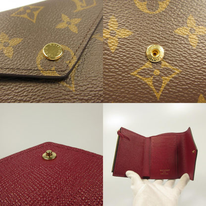 LOUIS VUITTON | ルイ・ヴィトン ポルトフォイユヴィクトリーヌ 三つ折り財布 M41938 フューシャ