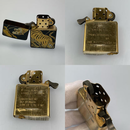 ZIPPO | ジッポ 本金蒔絵金墨絵 ライター 年式:2007年製 ブラック【姫路東店】