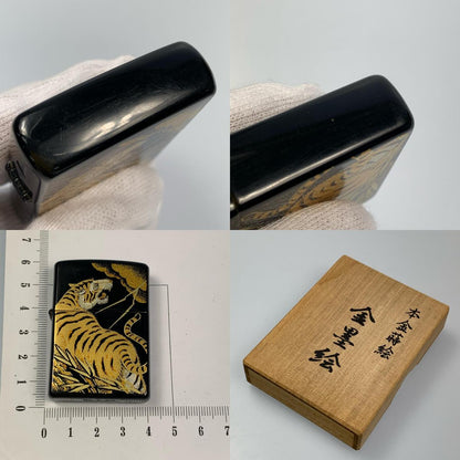 ZIPPO | ジッポ 本金蒔絵金墨絵 ライター 年式:2007年製 ブラック【姫路東店】
