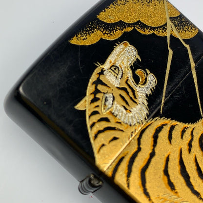 ZIPPO | ジッポ 本金蒔絵金墨絵 ライター 年式:2007年製 ブラック【姫路東店】