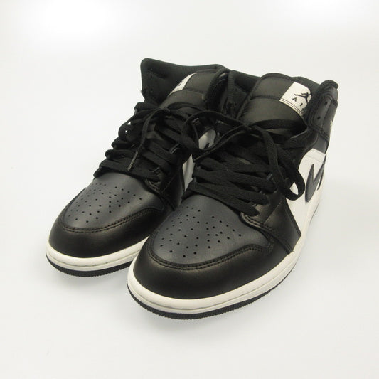 NIKE | ナイキ AIR JORDAN 1 MID OFF NOIR TOE スニーカー DQ8426-010 ブラック 26.5cm
